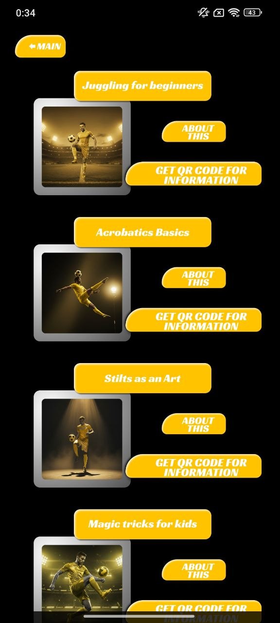 QR access